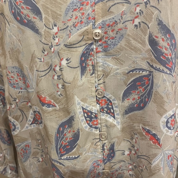 Cafe Merrekash Peasant top, size Small - Picture 3 of 7